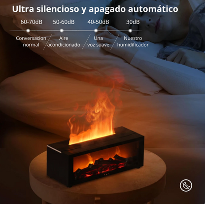BLV FlameMist – Flame Effect Aroma Humidifier (Copia esp)