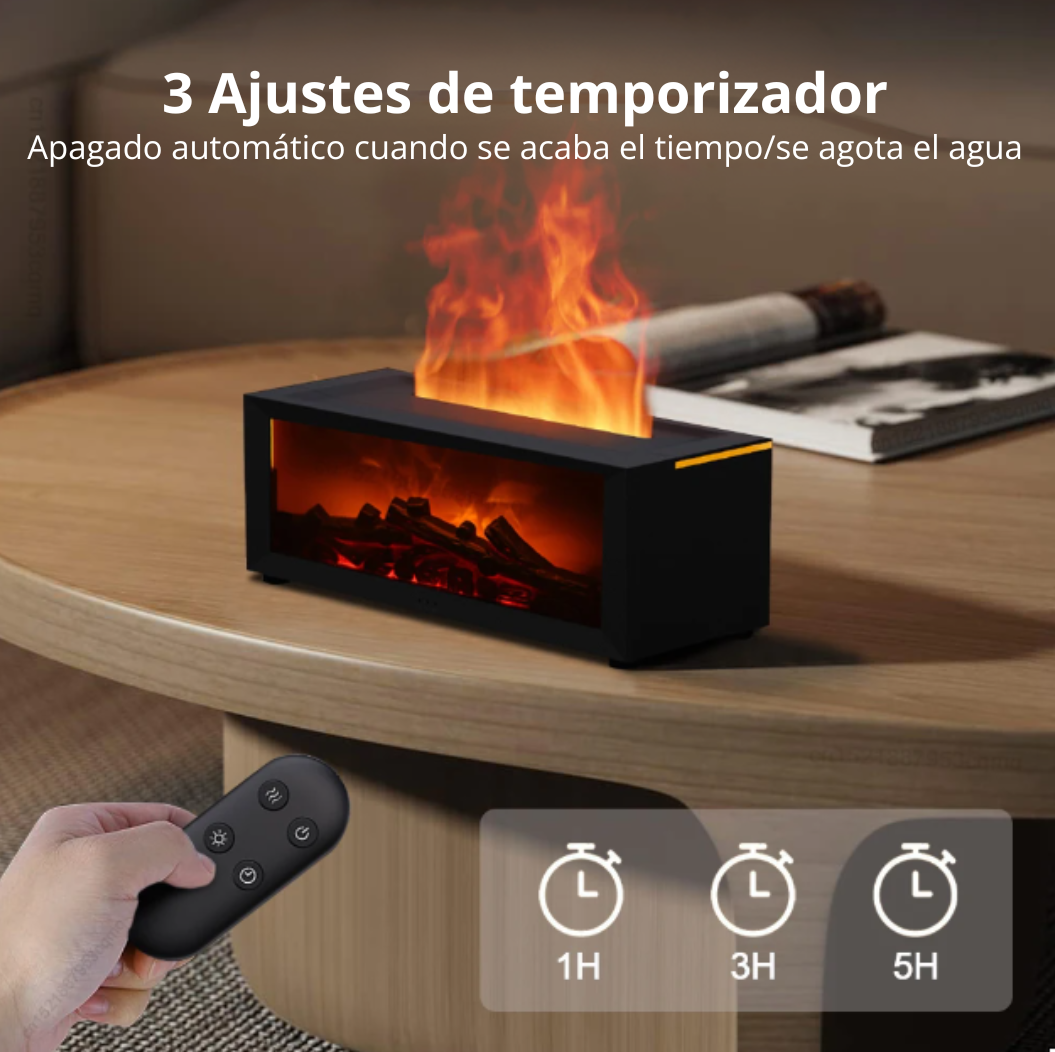 BLV FlameMist – Flame Effect Aroma Humidifier (Copia esp)