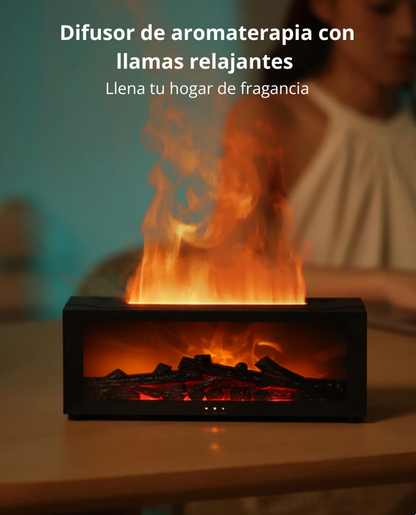 BLV FlameMist – Flame Effect Aroma Humidifier (Copia esp)