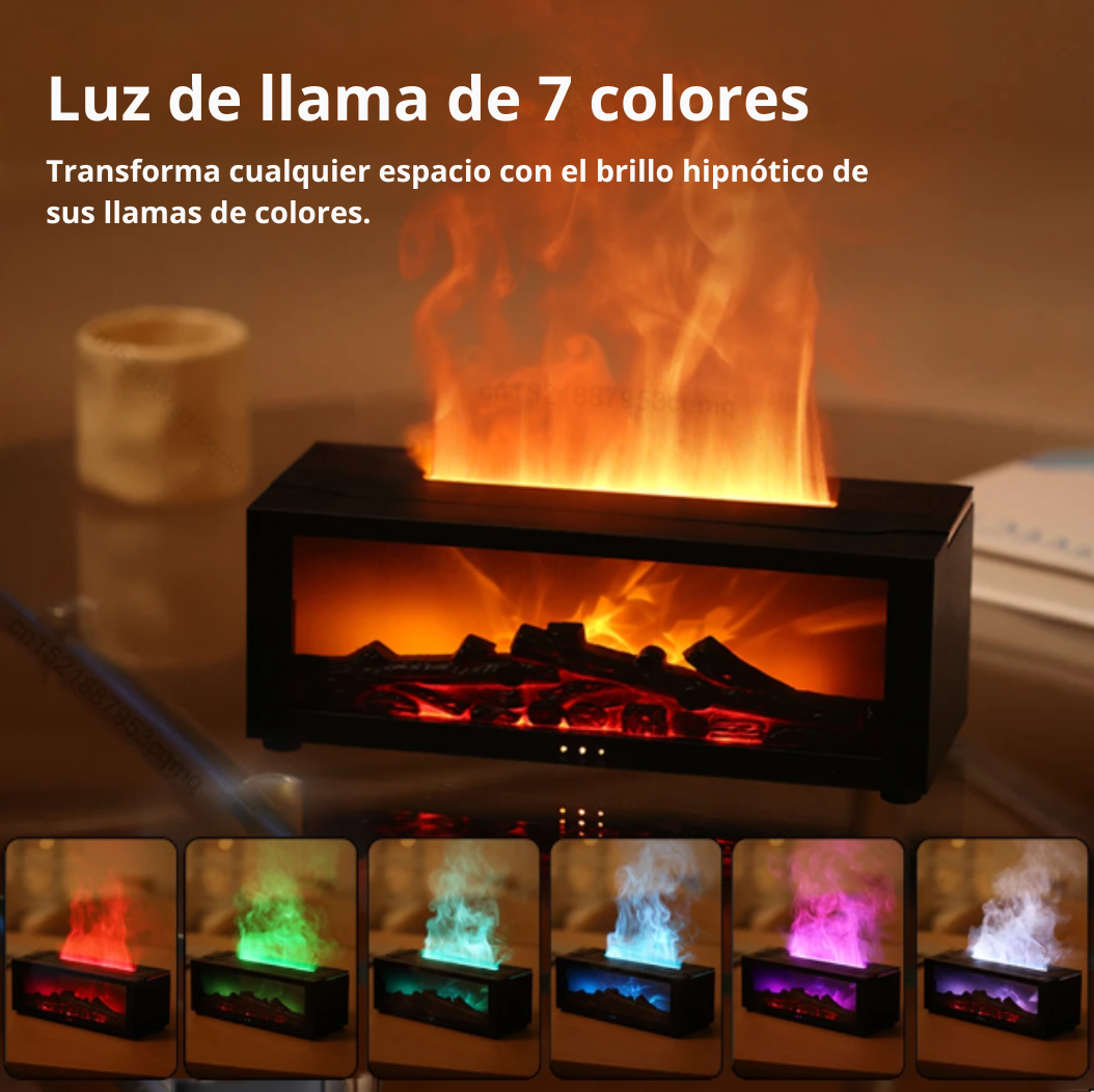 BLV FlameMist – Flame Effect Aroma Humidifier (Copia esp)