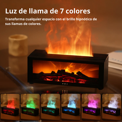 BLV FlameMist – Flame Effect Aroma Humidifier (Copia esp)