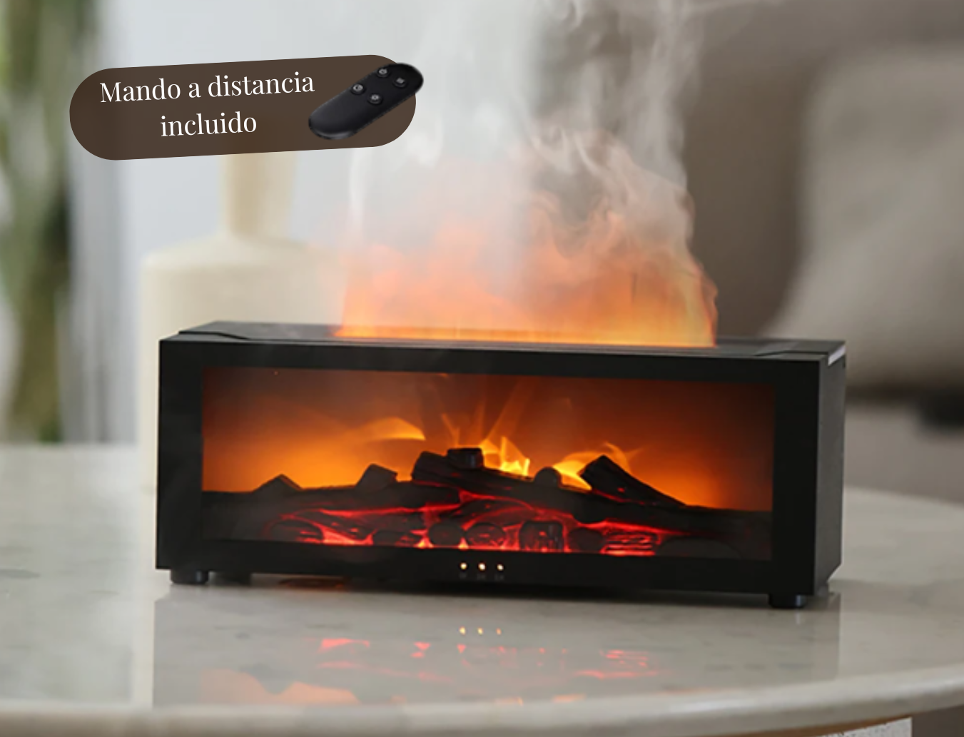 BLV FlameMist – Flame Effect Aroma Humidifier (Copia esp)