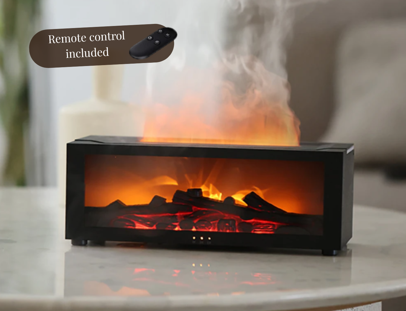 BLV FlameMist – Flame Effect Aroma Humidifier