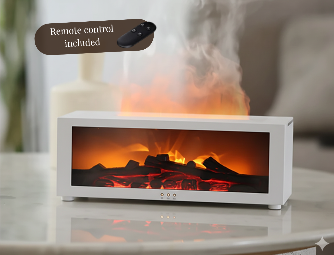 BLV FlameMist – Flame Effect Aroma Humidifier