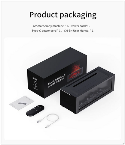 BLV FlameMist – Flame Effect Aroma Humidifier